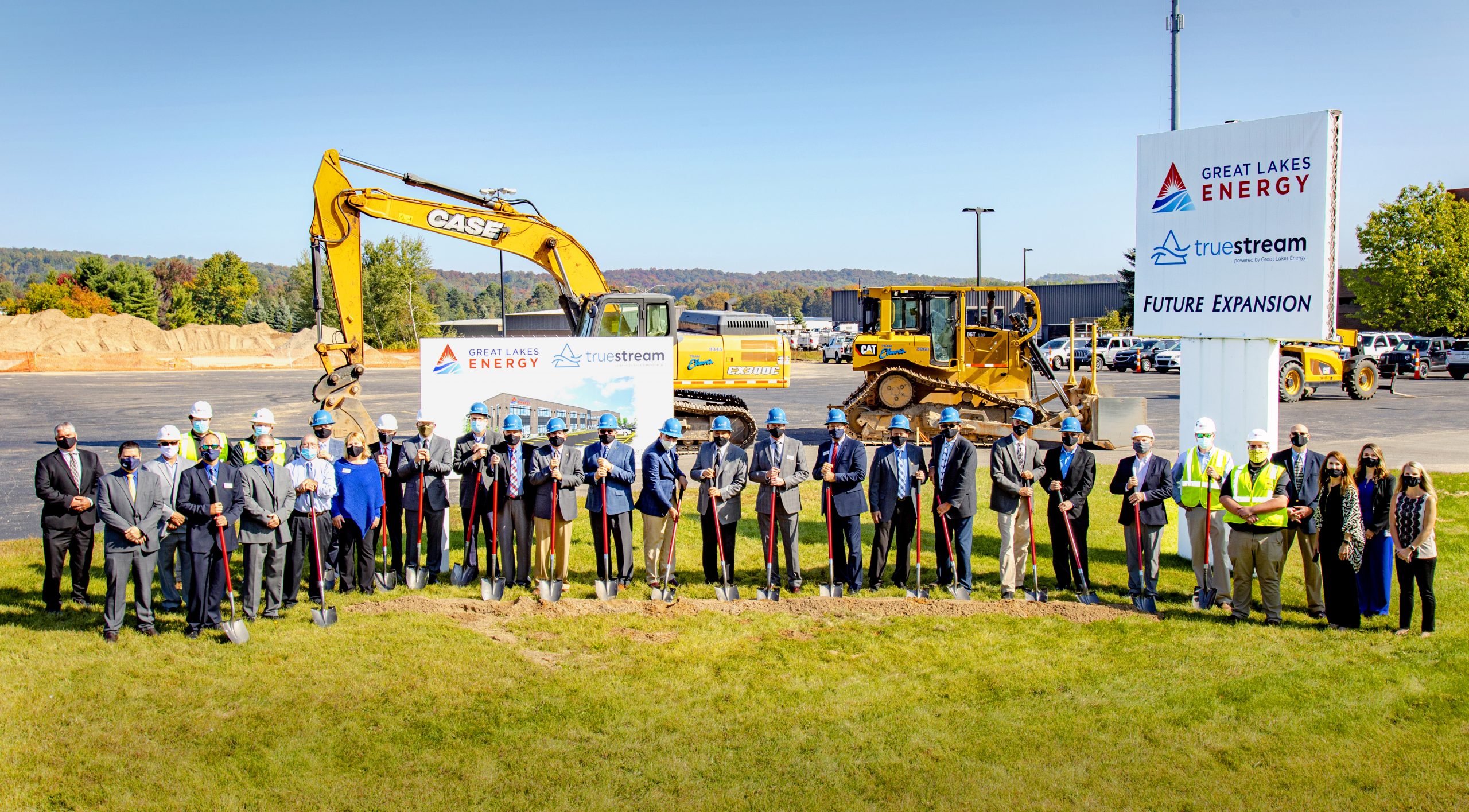 Construction Begins For Great Lakes Energy Headquarters Expansion Great Lakes Energy
